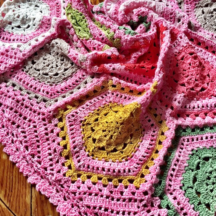 wide crochet edging
