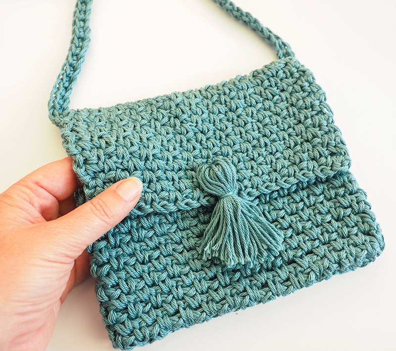 Cute Cross Body Bag Crochet Pattern • Simply Collectible Crochet