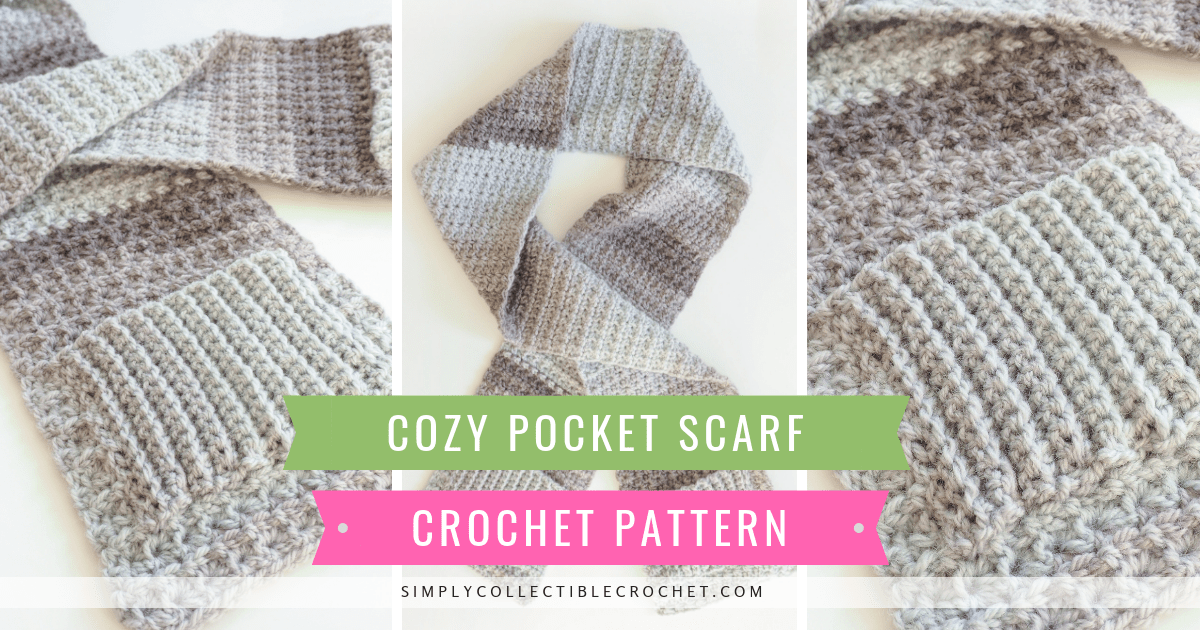 Cozy Pocket Scarf Crochet Pattern Simply Collectible Crochet,Vegetarian Chinese Food