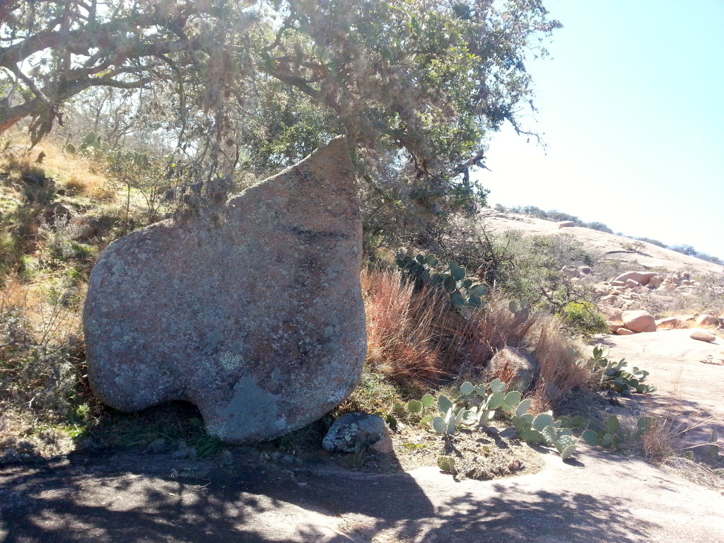 Largest Heart Rock I've encountered - at Enchanted Rock