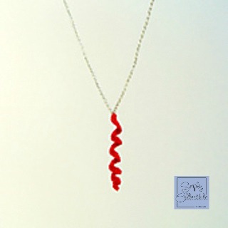 Summer Spiral Necklace | Custom Gifts and Free Pattern by Simply Collectible