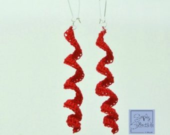 Summer Spiral Earrings and Necklace Set