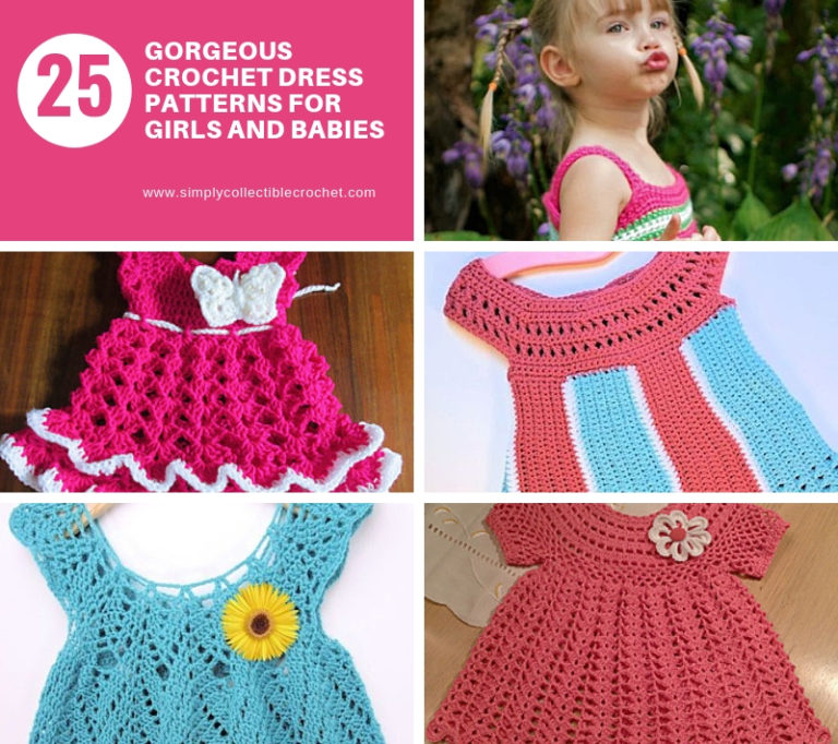 25 Gorgeous Crochet Dress Patterns for Girls and Babies • Simply ...