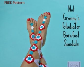 Not Granny’s Gladiator Barefoot Sandals