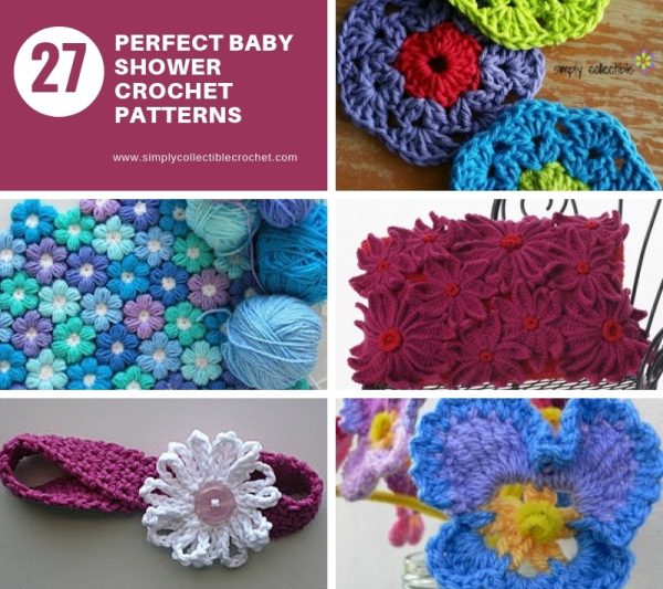 27 Crochet FLOWER Patterns – Floral Fixation
