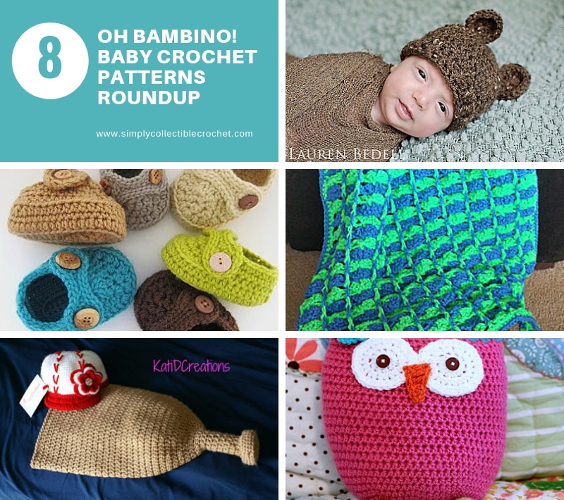 Oh Bambino! 8 Baby Crochet Patterns Roundup