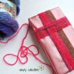 Wrap it Up, Too - Gift Wrap with Yarn by Simply Collectible with @LionBrandYarn @SCCelinaLane