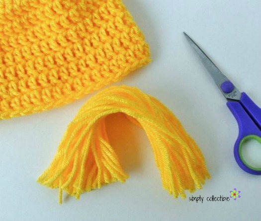 Free #crochet Wig Hat tutorial - Makes bangs and pigtails for Infant, Child, and Adult | Simply Collectible