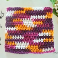 Simplicity Washcloth Free #Crochet Pattern by Simply Collectible