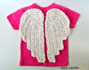 My Lil Angel – Free angel wings crochet pattern