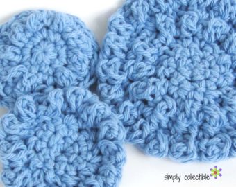 Quick n Easy Reusable Cotton Balls or Spa Scrubbie Free Crochet Pattern