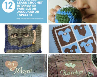 Colorwork – Learn Crochet Intarsia or Fair Isle or Jacquard or Tapestry
