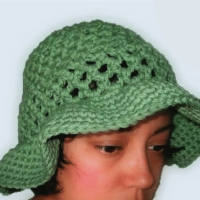 Coraline’s Sun Hat free crochet pattern for Women
