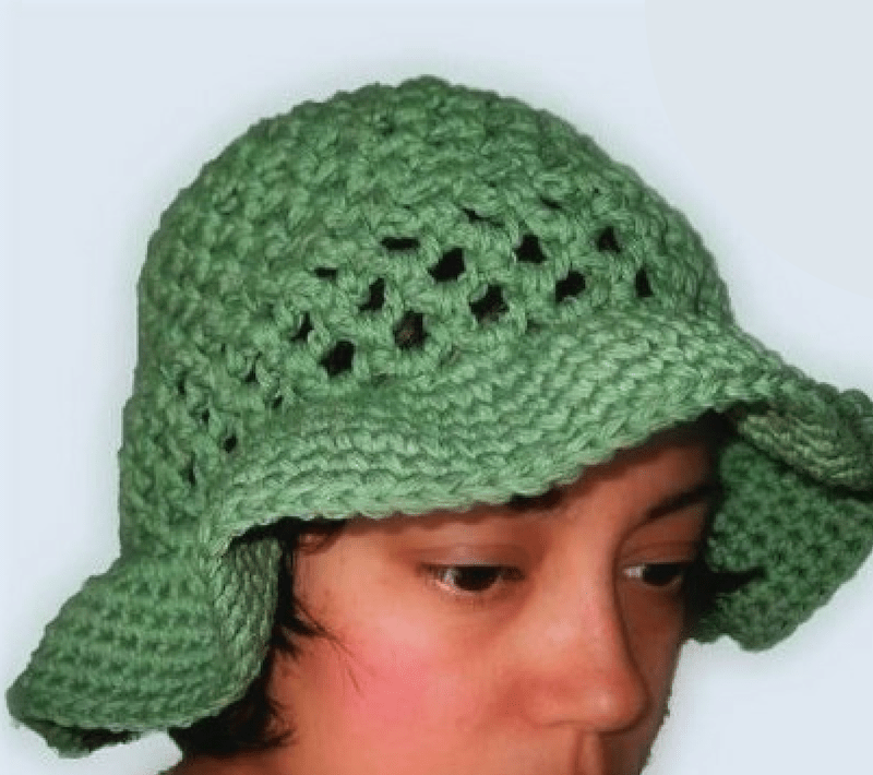 Coraline’s Sun Hat free crochet pattern for Women