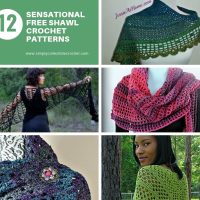 12 Sensational Sensational Free Shawl crochet