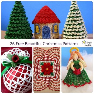 26 Free Beautiful Christmas Decor and Ornament #crochet patterns