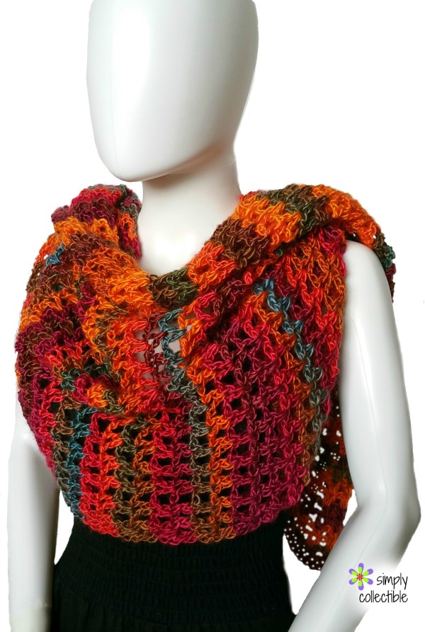 Coraline in Rio Wrap crochet pattern by Simply Collectible