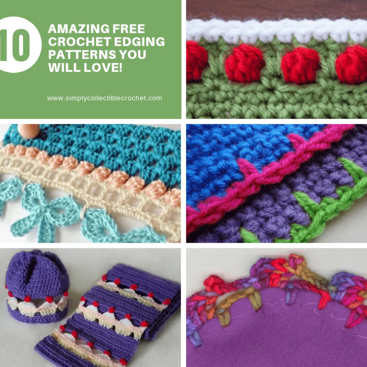 crochet edgings Archives • Simply Collectible Crochet