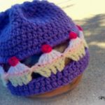 Adorable Cupcake Lovers Beanie free crochet pattern - Infant to Adult, by Celina Lane, SimplyCollectibleCrochet.com