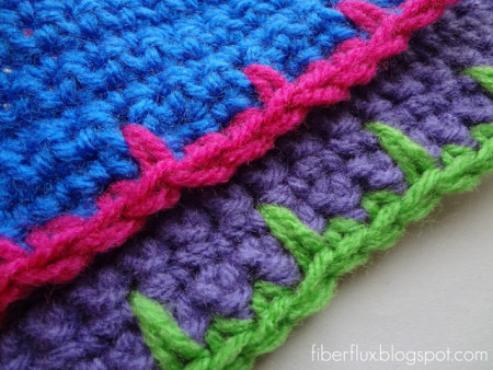 Crocheted Blanket Edging