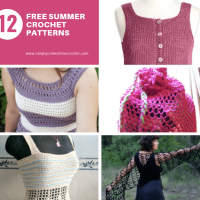 12 Free Summer Crochet Patterns