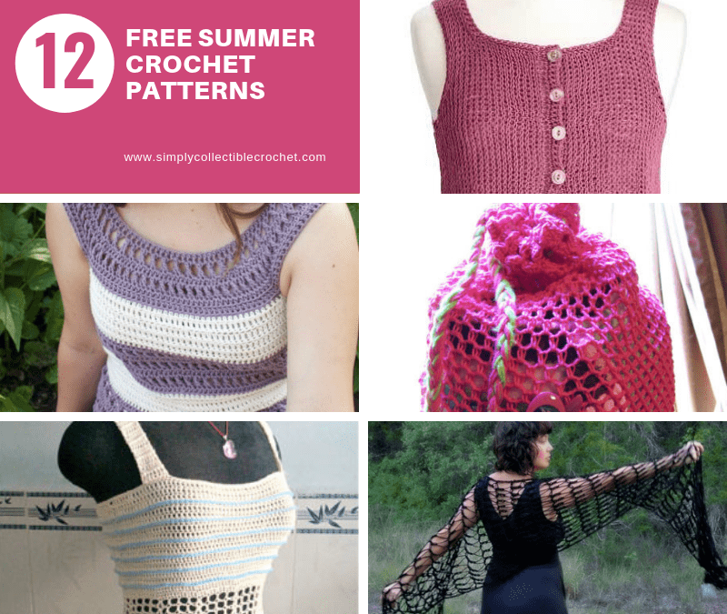12 Free Summer Crochet Patterns
