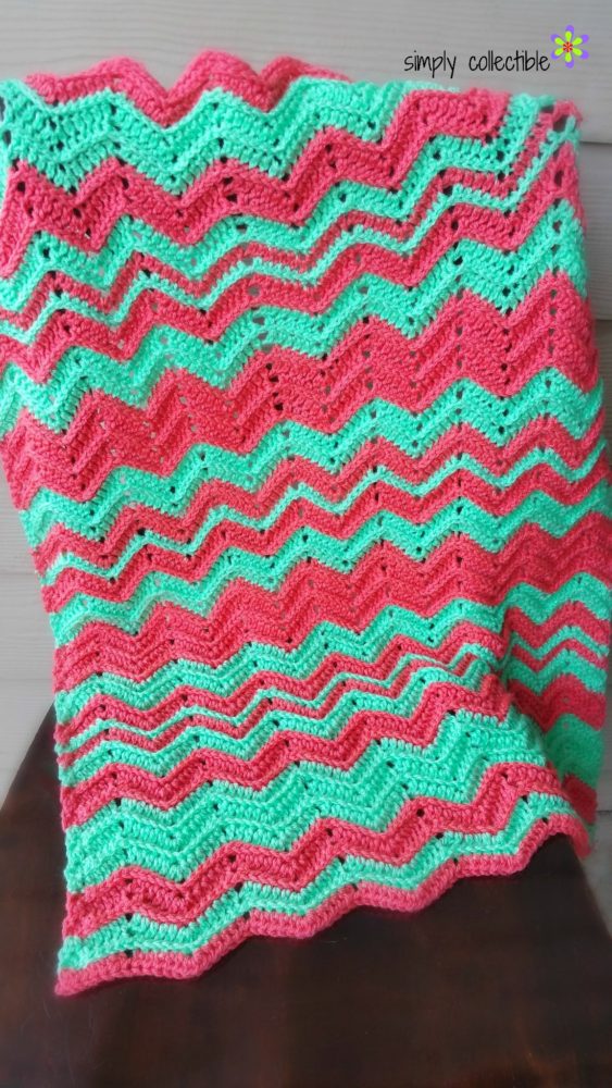 Chevron Flare Blanket - Baby to King Size, free crochet pattern by SimplyCollectibleCrochet.com