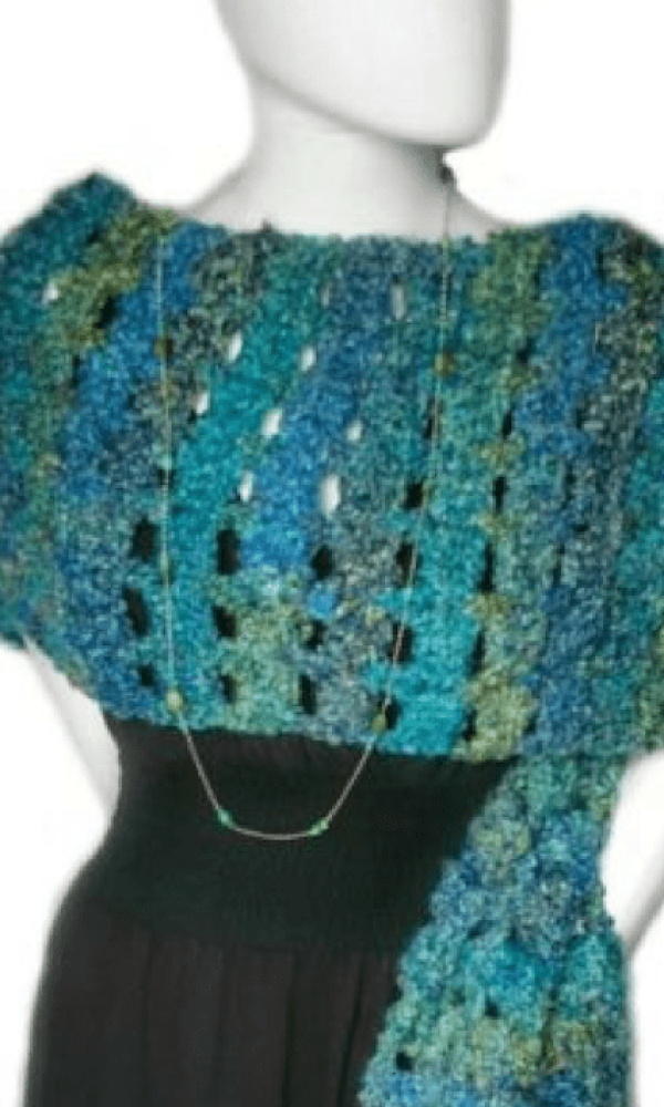 Coraline in Rome Super Scarf crochet pattern