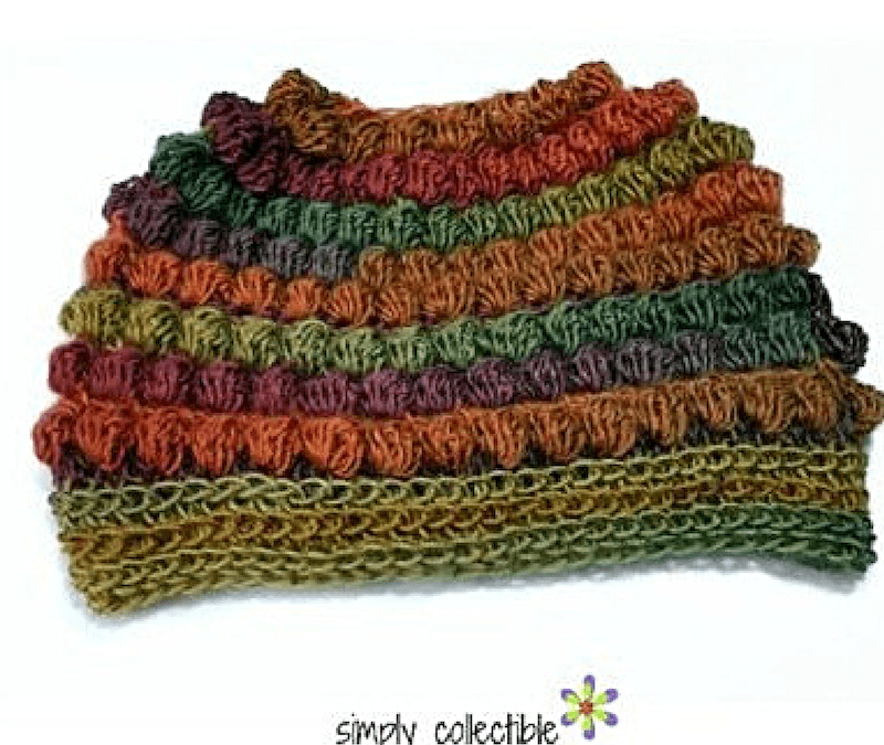 Crochet Messy Bun Hat pattern – Bibbity Bobbity 3-in-1 plus Short n Sassy 3-in-1 (includes full beanie)