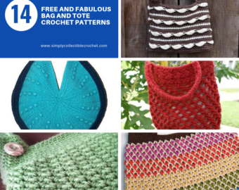 14 Free and Fabulous Bag and Tote crochet patterns