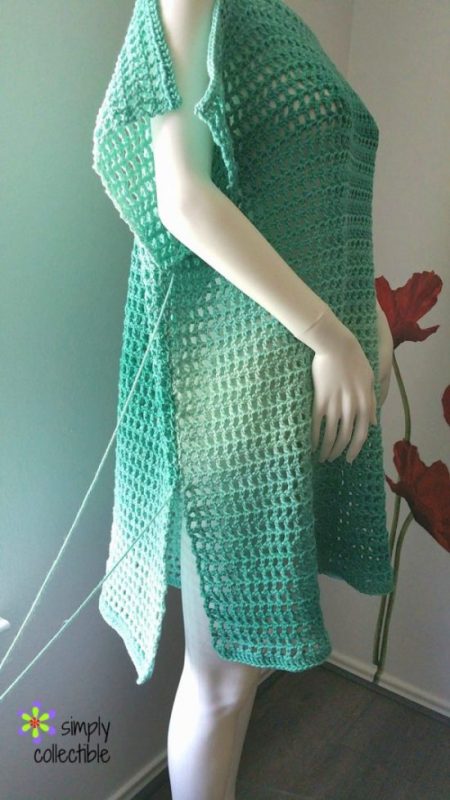 Crochet Tunic Pattern, Coraline’s Endless Summer Cover-up, SimplyCollectibleCrochet.com 13