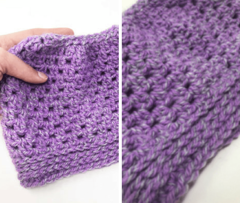Easy Peasy Messy Bun Crochet Hat Pattern
