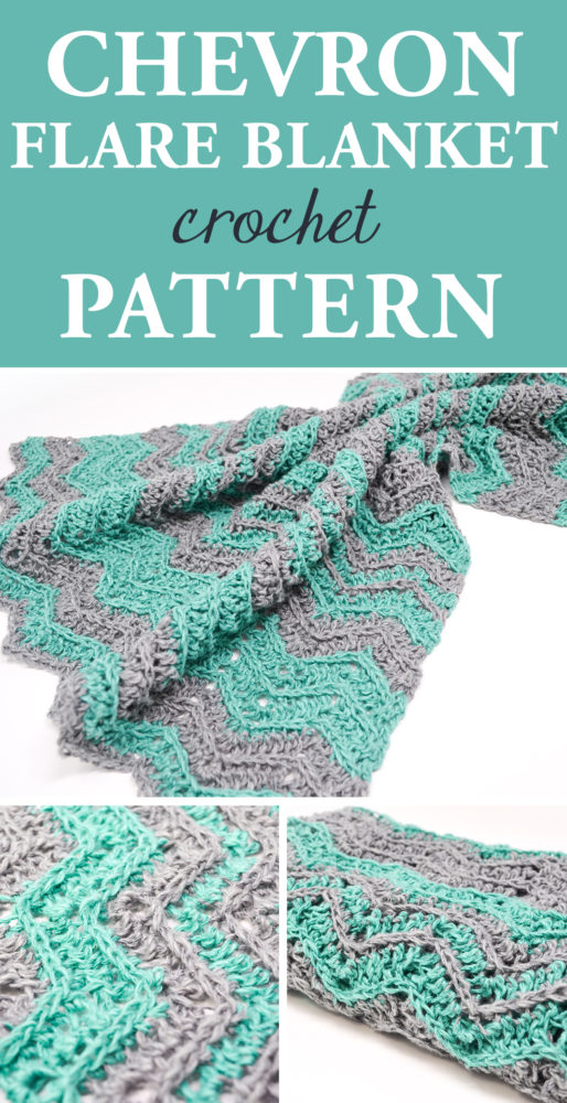 Chevron Flare Blanket Crochet Pattern