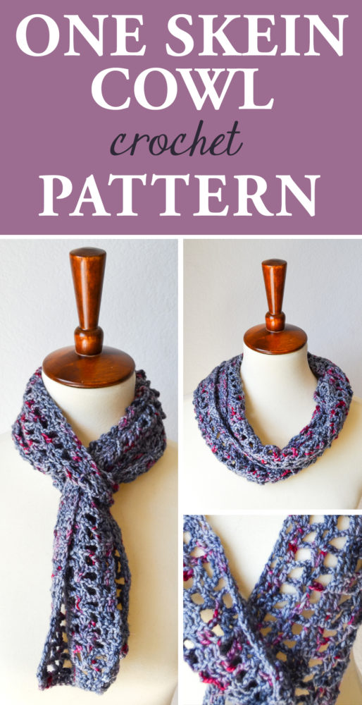One Skein Cowl Crochet Pattern