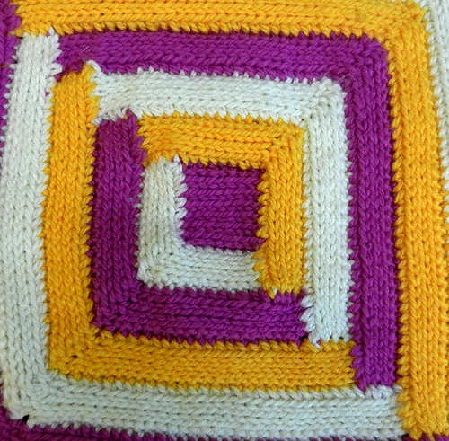 In a Flash Mitered Corners Blanket Tunisian Crochet Pattern