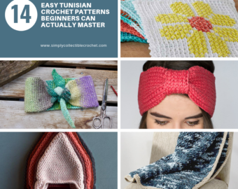 14 Easy Tunisian Crochet Patterns Beginners Can Actually Master