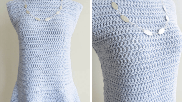 Peplum Top Crochet Pattern