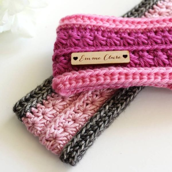 Jasmine Stitch Crochet Headband
