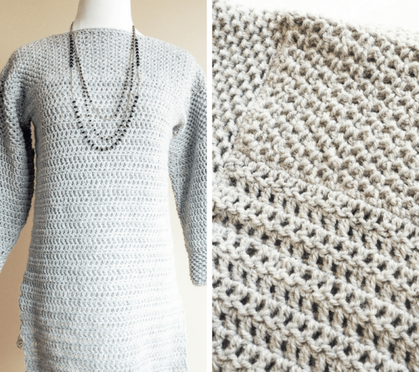 Mesh Stitch Sweater Crochet Pattern