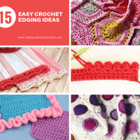 15 Easy Crochet Edging Ideas