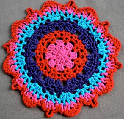 Not Your Grandma's Doily - Crochet doily patterns are unique and a great investment of time. They take skill and attention to detail and are perfect for relaxing. #crochetpatterns #crochetdoilypatterns #freecrochetpatterns #crochetaddict