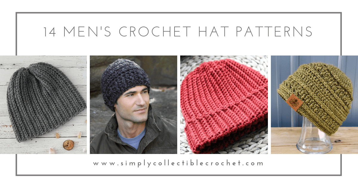 14 Men S Crochet Hat Patterns Simply Collectible Crochet