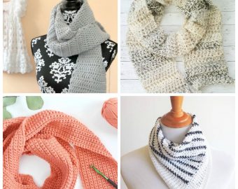 17 Easy Crochet Scarf Patterns