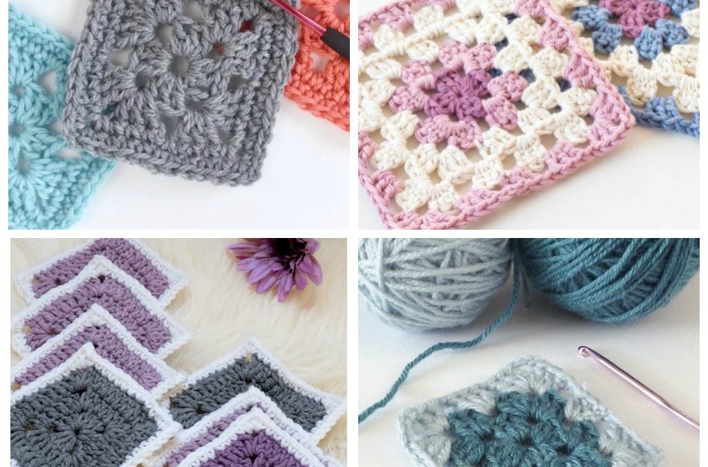 18 Easy Crochet Granny Square Patterns