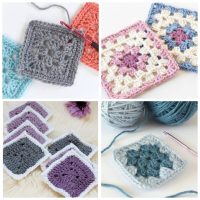 Crochet granny squares are so simple and fun to make. With so many free granny square patterns, you’ll be stitching up a storm. #CrochetGrannySquarePatterns #GrannySquarePatterns #CrochetPatterns