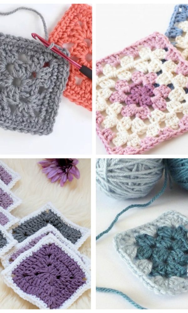 18 Easy Crochet Granny Square Patterns
