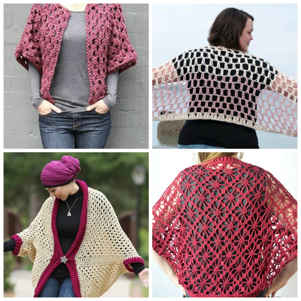 18 Chic Crochet Shrug Patterns