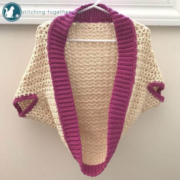 Toddler Shrug - Interested in making a few shrugs for yourself and/or to gift? Check out these 27 beginner crochet shrug patterns! #crochetshrugpatterns #crochetpatterns #shrugcrochetpatterns