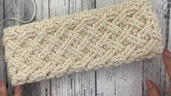 Crochet Cable Headband