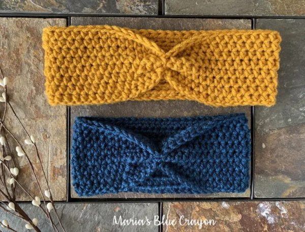 Simple Crochet Ear Warmers